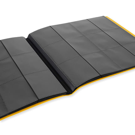 Vault X 12 Pocket Strap Trading Card Binder 480 Cards Side Loading (Yellow)