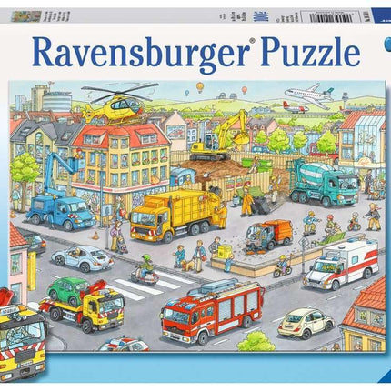 Ravensburger 10558 8 "Vehicles in The City Puzzle 