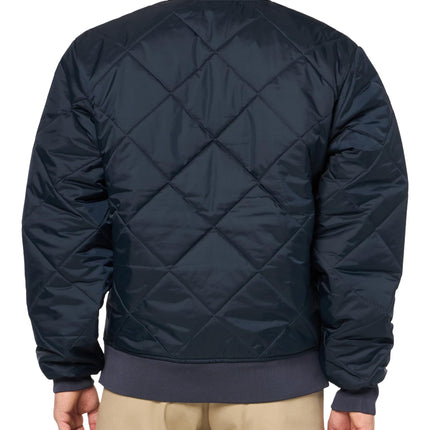 Chaqueta acolchada Diamond de Dickies para hombre, azul marino oscuro, talla extra grande