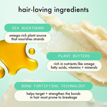 Amika The Kure Strength Repair Mask – Intensive Hair Mask For Dry, Damaged Hair – Deep Conditioning Hair Treatment With Plant Butters & Vegan Proteins – 250ml