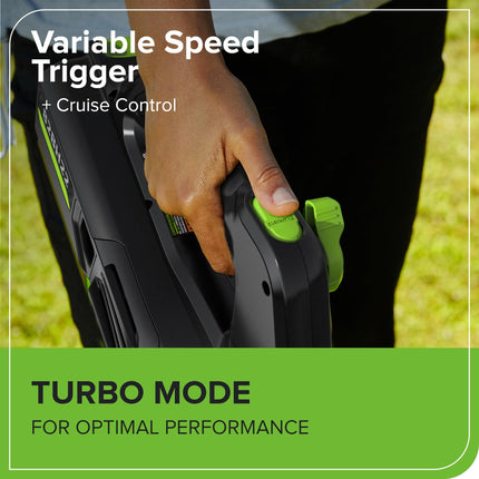 Soplador de hojas inalámbrico Greenworks 82V sin escobillas (760 CFM / 140 MPH), batería de 4.0Ah y cargador de doble puerto (ideal para paisajistas y profesionales)
