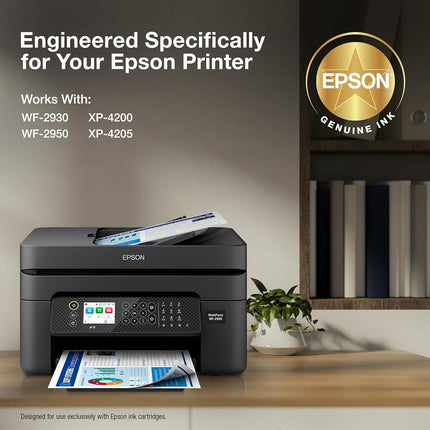 EPSON 232 Claria Ink High Capacity Black Cartridge (T232XL120-S) Works with WorkForce WF-2930 ,2950 and Expression XP-4200, 4205