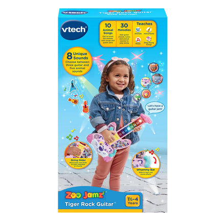 VTech Zoo Jamz Tiger Rock Guitar, Pink