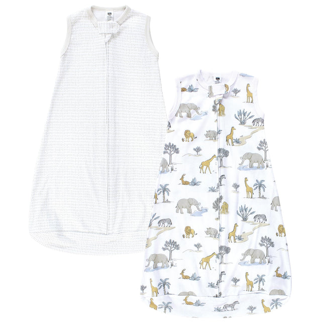Hudson Baby BabyCotton Long-Sleeve Wearable Sleepi
