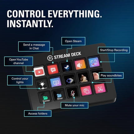 Elgato Stream Deck Scissor Keys Workflow Controller