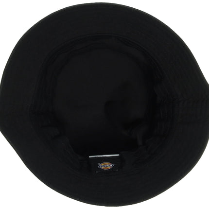 Dickies Mens Script Logo Canvas Bucket Hat, Black, One Size