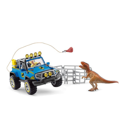 Schleich Dinosaurs - 36Pc Off-Road Vehicle With Di
