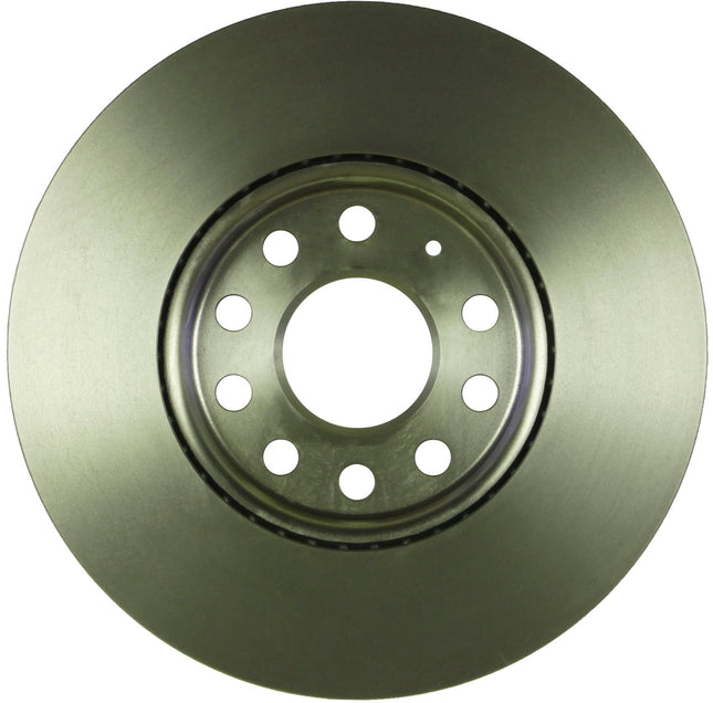 BOSCH 53011411 QuietCast Premium Disc Brake Rotor - Compatible with Select Audi A3; Volkswagen Beetle, e-Golf, Golf, Golf Sportwagen, Jetta, Rabbit; FRONT - Single