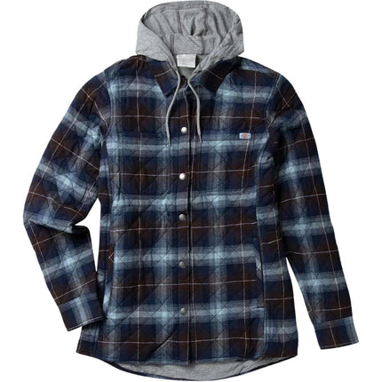 Dickies Size Women’s Plus Flannel Hooded Shirt Jac