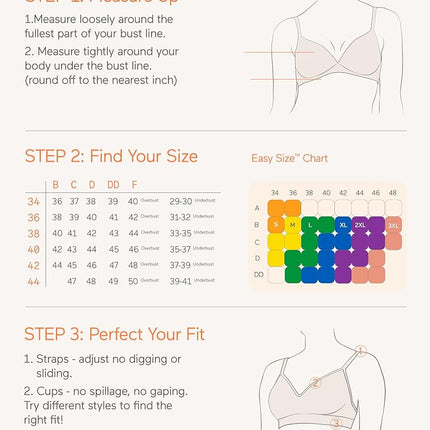 Warner's Women's Easy Does It Underarm-Smoothing with Seamless Stretch Wireless Lightly Lined Comfort Bra Rm3911a, Opaque, Toasted Almond, XXL