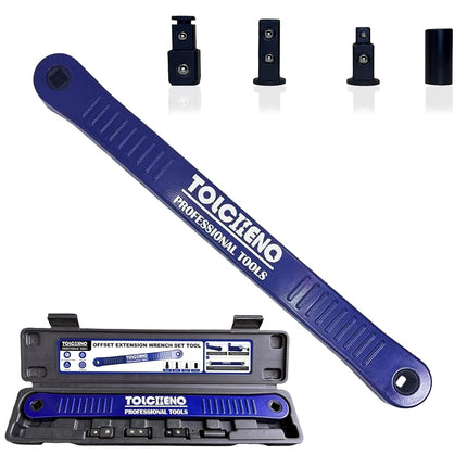 TOLCHENO Offset Extension Wrench Set, Pro Zero Off