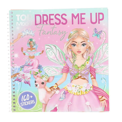 Topmodel 413439 Dress Me Up Fantasy Sticker Book
