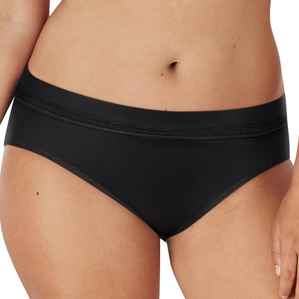 Bali One Smooth U Microfiber Bikini para Mujer, Negro -, G