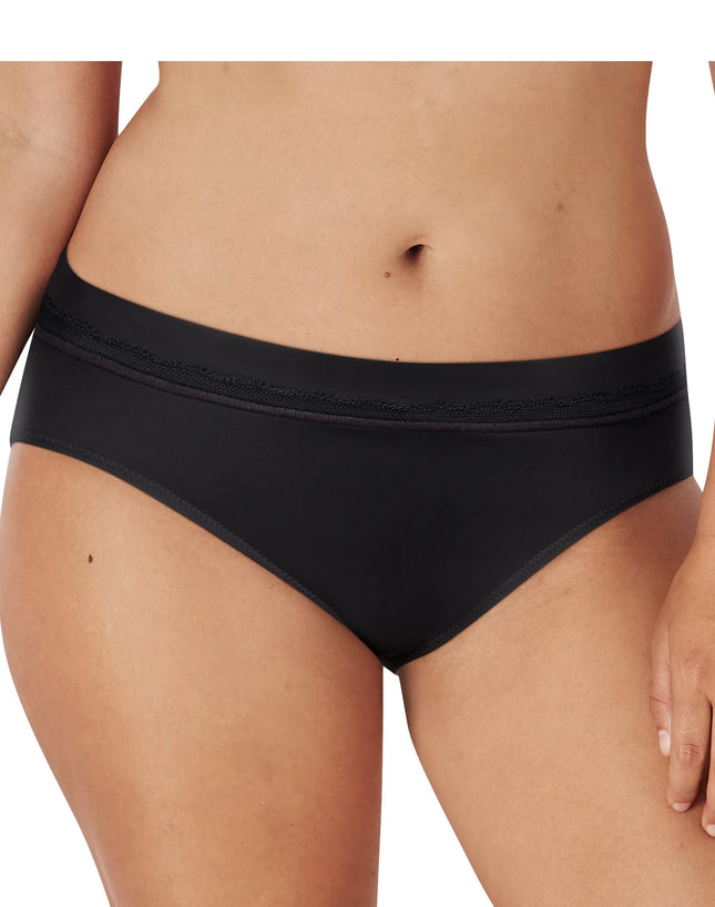 Bali One Smooth U Microfiber Bikini for Women, Bla