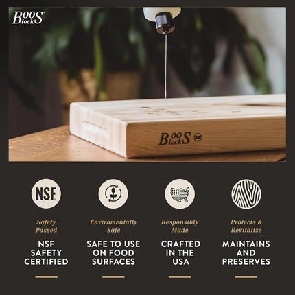 John Boos Block BWCB Butcher Block Board Cream, 5 Ounce