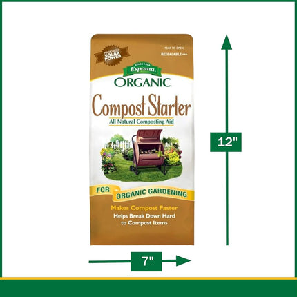 Espoma Organic Traditions Compost Starter- 4 lb Bag BE4
