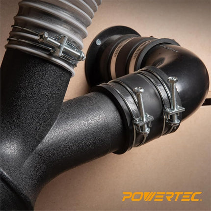 POWERTEC 70197 Abrazadera de manguera de alambre de 2-1/2", paquete de 5