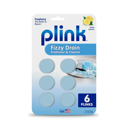 Plink Fizzy Drain Freshner, Prevents Buildup and M