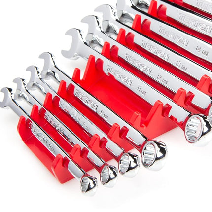 Organizador de llaves TEKTON de 19 herramientas (rojo) | Hecho en EE. UU. | ORG29219