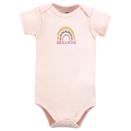 Hudson Baby Bodysuits de algodón unisex para bebé, Dreamer Rainbow, 18-24 meses, Dreamer Rainbow, 18-24 meses
