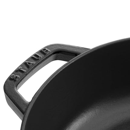 Staub 40511 472/0 with Chistera 28 cm Cast Iron Black