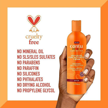 Cantu Shea Butter Moisturizing Curl Activator Cream 12 Oz.