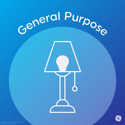 GE Lighting 37019 Foco de luz diurna básico de 75 W, paquete de 2, blanco suave