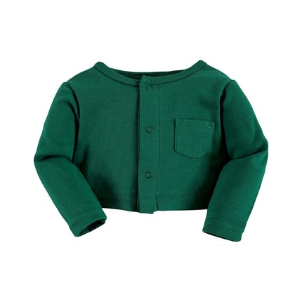 Hudson Baby Baby Girls' Cotton Dress and Cardigan Set, Poinsettia, 5T