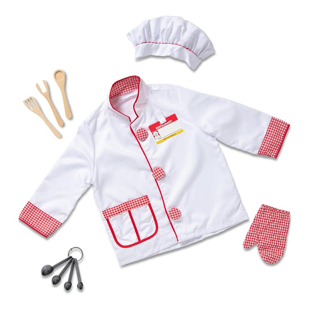 Melissa & Doug Chef Role-Play Costume Set (Frustration- Packaging)