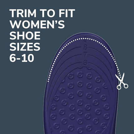 Dr. Scholl's 85273140 Pain Relief Orthotes for women, 1 pair, size 6-10