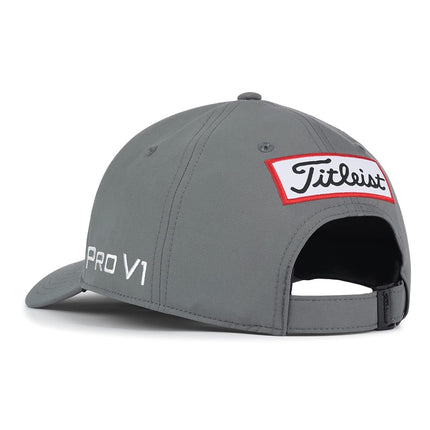 Casquette de golf Titleist Tour Performance standard pour homme, anthracite/blanc