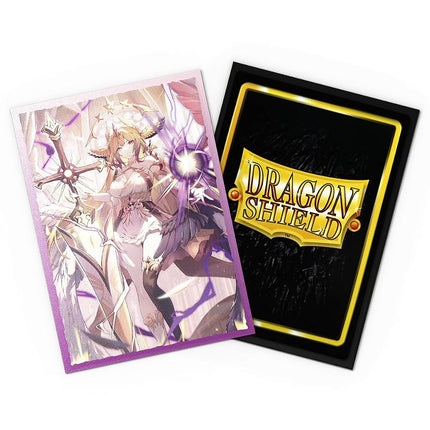 Dragon Shield | Grand Archive Matte Art Sleeves | 100 CT - Smooth & Tough Premium TCG Sleeves | Compatible with Pokemon, One Piece & Magic the Gathering | Haniel, Archangel of Spectra