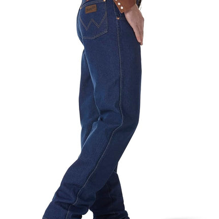 Wrangler Men's Cowboy Cut Relaxed Fit Jean, Prewashed Indigo, 36W x 34L