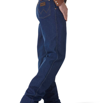 Wrangler Men's Cowboy Cut Relaxed Fit Jean, Prewashed Indigo, 36W x 34L