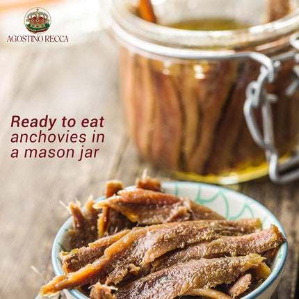 AgostinoRecca "Agostino Recca" Fillets of Anchovies 8.1 Oz