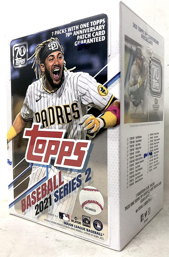 MLB 2021 Topps Baseball Series 2 Relic Box | 7 Pac