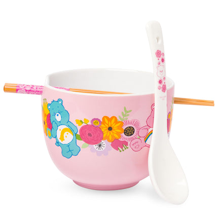 Silver Buffalo Care Bears Spring Floral Flowers Ce