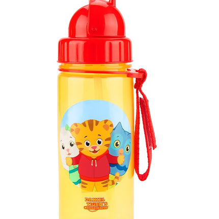 Skip Hop x Daniel Tiger Toddler Sippy Cup with Straw, Trolley Friends