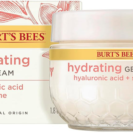 Burts Bees Truly Glowing Gel Cream for Unisex 1.8 oz Cream, White