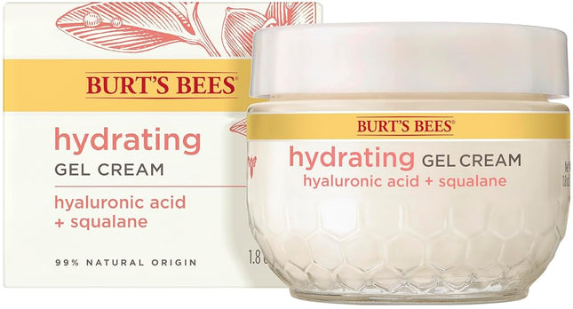 Burts Bees Truly Glowing Gel Cream for Unisex 1.8 oz Cream, White