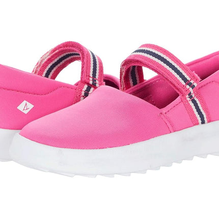 Sperry Unisex-Child Port Mast Plushwave Mj Mary Jane Flat pink Size: 6.5 Little Kid