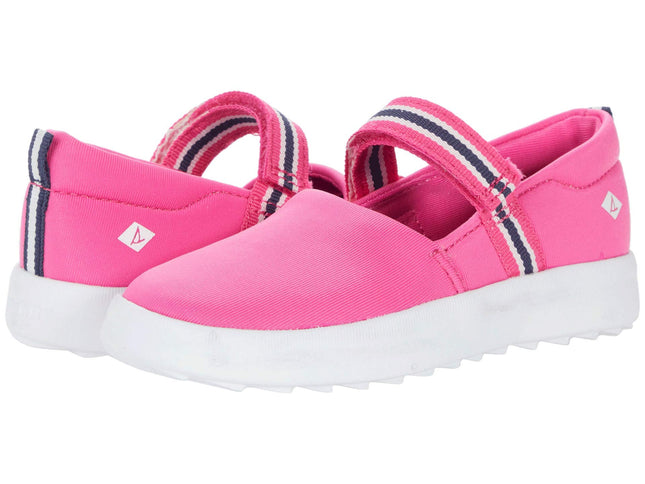 Sperry Unisex-Child Port Mast Plushwave Mj Mary Jane Flat pink Size: 6.5 Little Kid