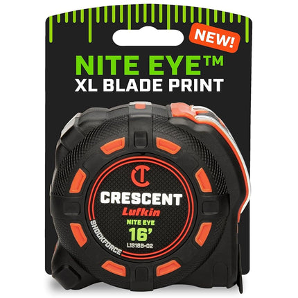 Crescent Lufkin 16 Ft. SHOCKFORCE NITE Eye Tape Me