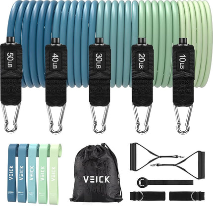 VEICK Resistance Bands, Exercise Bands, Workout Ba
