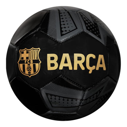 Icon Sports FC Barcelona Brush Team Soccer Ball, Brush Teal, 5