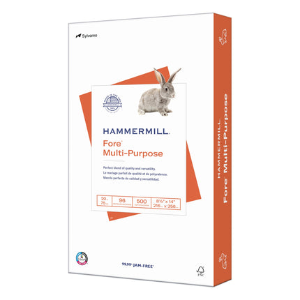 Hammermill Printer Paper, Fore Multipurpose 20 lb 