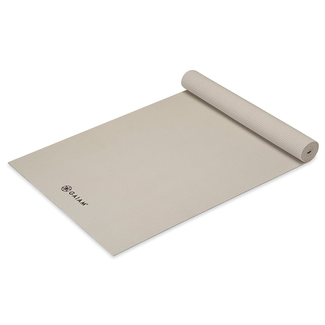 Gaiam Yoga Mat Premium Solid Color Non Slip Exerci