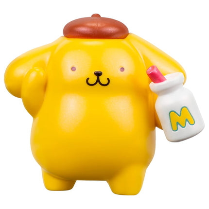 Jazwares Hello Kitty® and Friends Rainbow Vibes Party, 2” Figure 8-Pack - Removable Accessories - Officially Licensed Sanrio Product from Ages 6+
