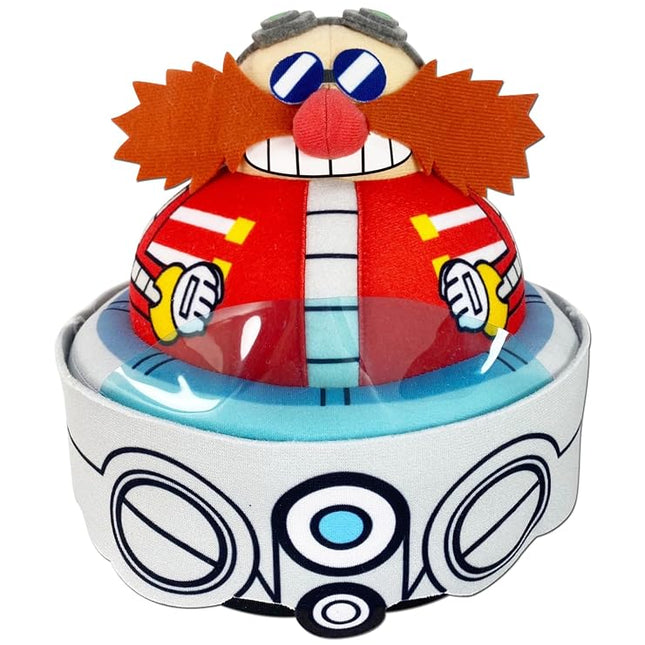 Great Eastern Entertainment Sonic The Hedgehog - Dr. Eggman Mobile Plush 8" H