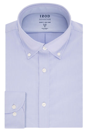 IZOD Men's Dress Shirt Slim Fit Stretch Fx Cooling